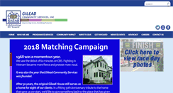 Desktop Screenshot of gileadcs.org